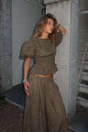 Sola Suit Khaki