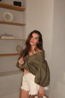 Lua Blouse Green