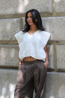 Liev Top White