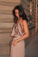 Lou Top Taupe