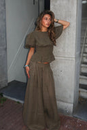 Sola Suit Khaki