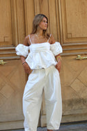 Lona Blouse White