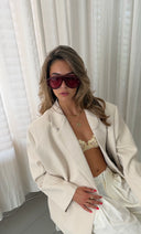 Sammy Sunglasses Burgundy Red