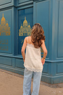 Marie Top White
