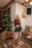 Kiki Short Camo Print