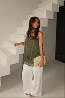 Marie Top Green