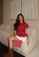 Zarah Blouse Red